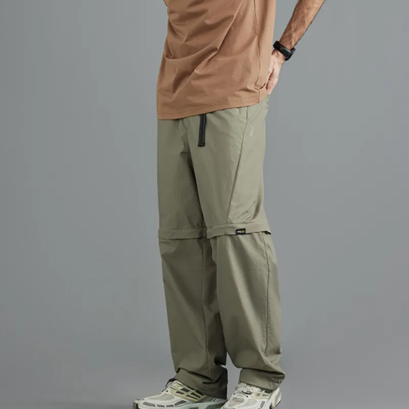 Basics Simple 100% Nylon Casual Pants-8