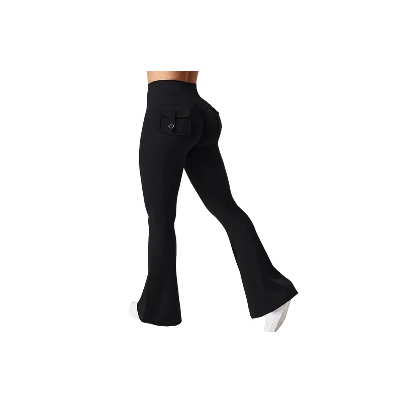 Sports Fashionable Blended Synthetic Fabrics Casual Pants Women-1