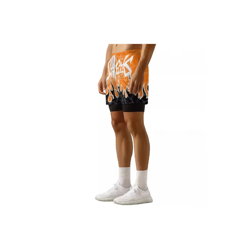 Straight Loose Casual Shorts-1