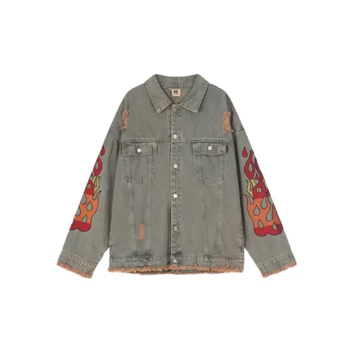Retro Embroidery Denim Jacket