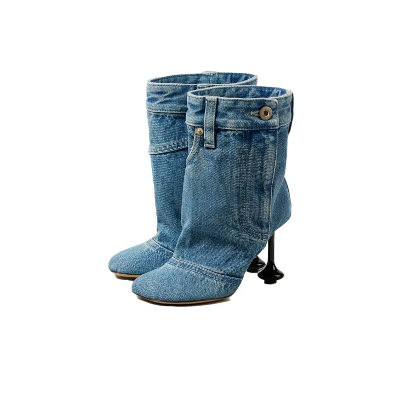 Fashionable Simple Ankle Boots-6