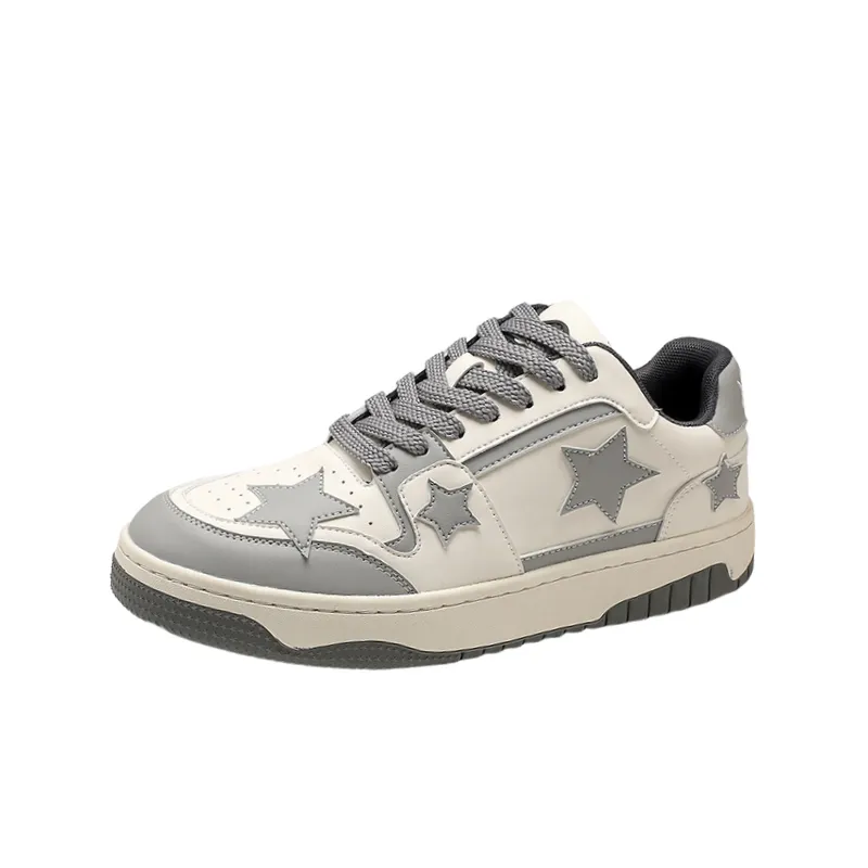 Trend Fashionable Star Casual Skate Shoes-5