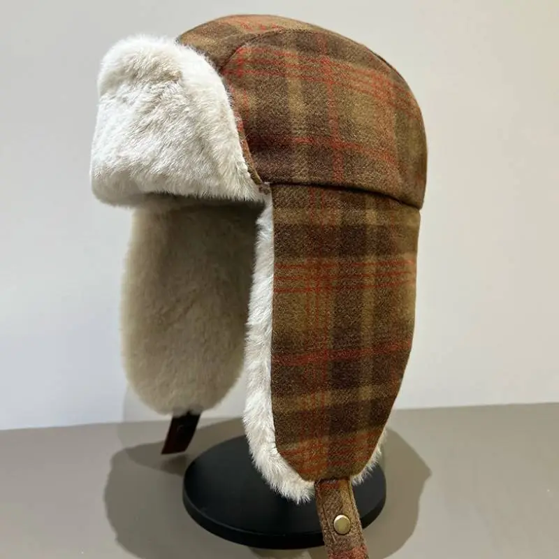 Retro Warming Red Army Cap-5