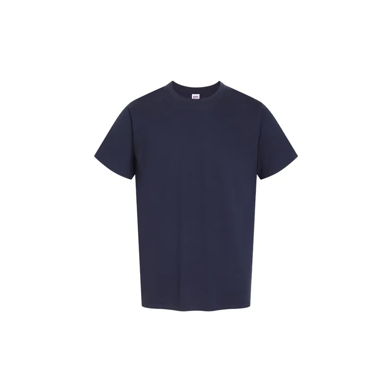 Plain Simple Combed Cotton T Shirt-7