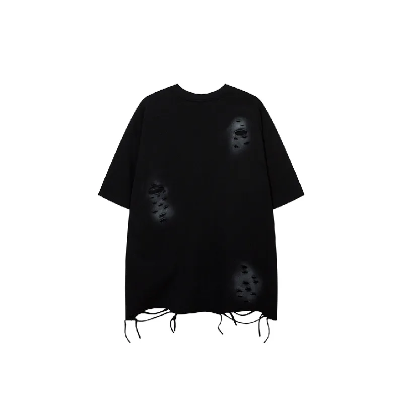 Street Loose Cotton T Shirt-3