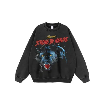Retro Washed Long Sleeve Sweatshirt