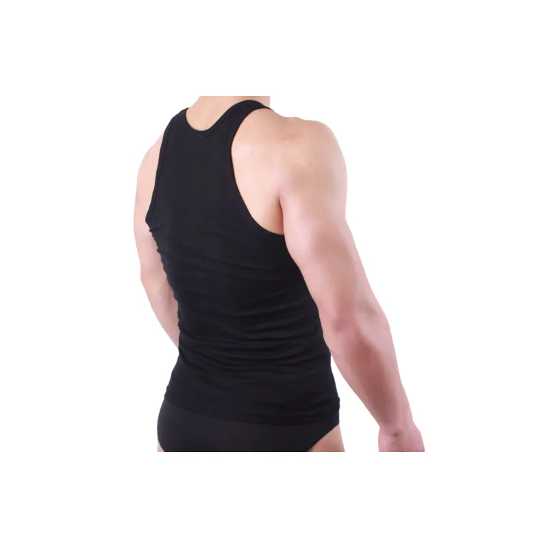 Sporty Loose Cotton Vest-5