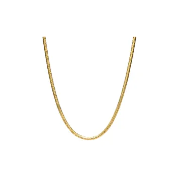 Simple Titanium Steel Snake Bone Chain