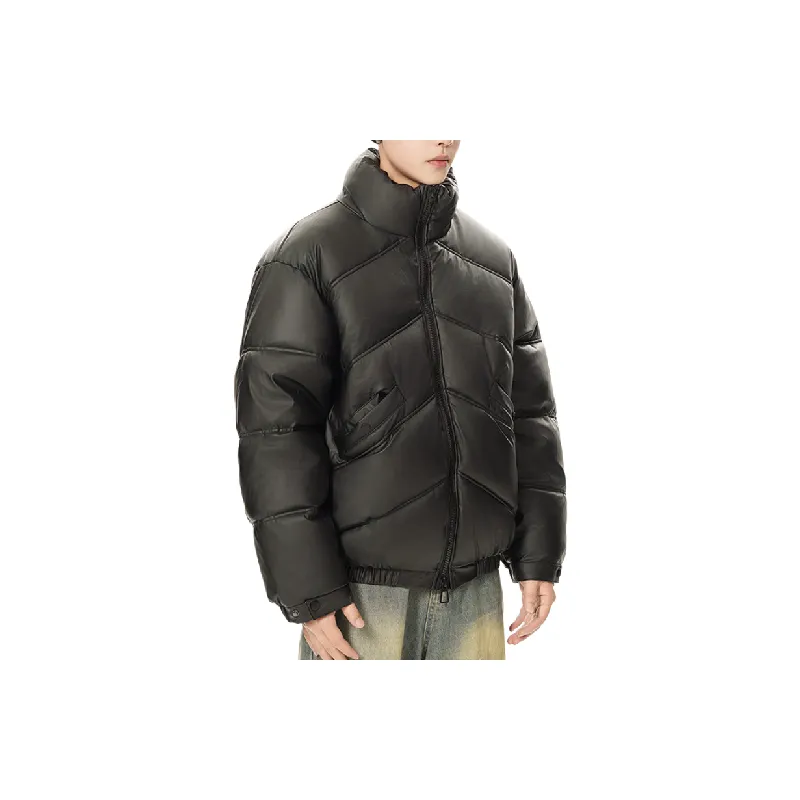 Retro Oversize Quilted Jacket-3