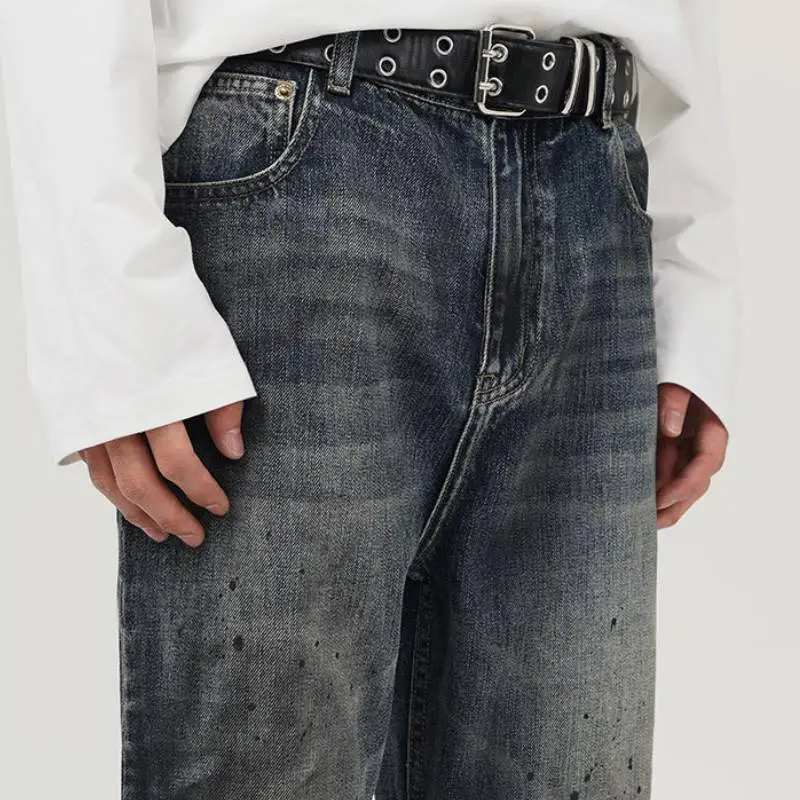 Casual Denim Loose Jeans-6