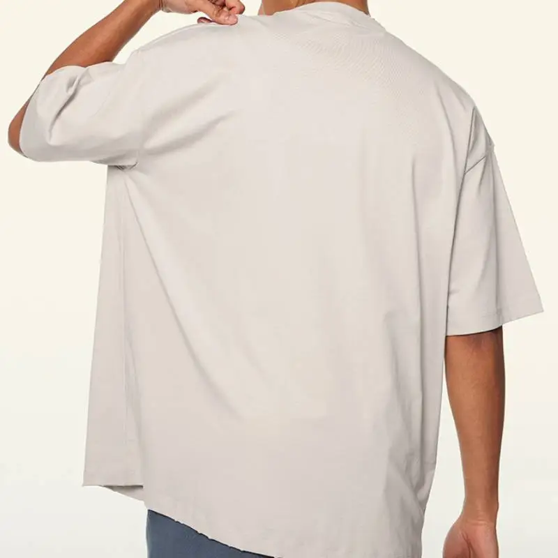 Retro Loose 100% Cotton T Shirt-3