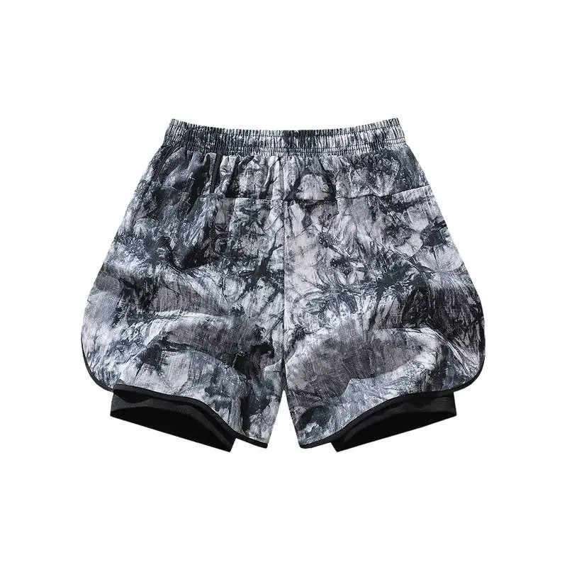 Simple All Over Print Sports Shorts-3