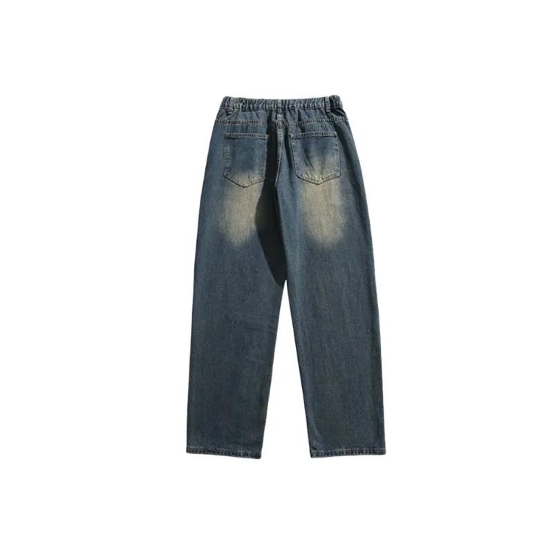 Trendy Washed Jeans-3