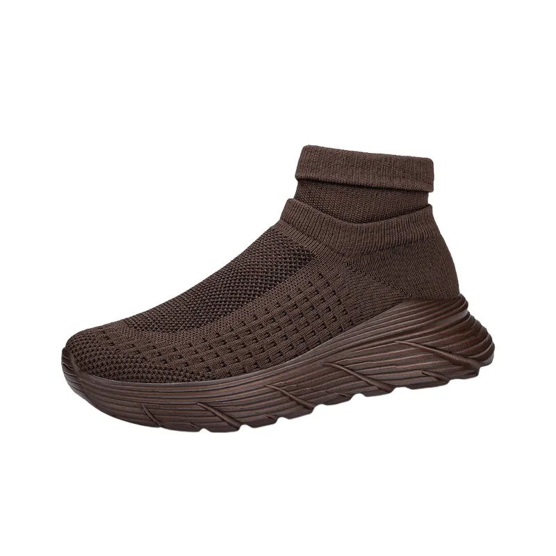 Sporty Breathable Slip On Shoes-1