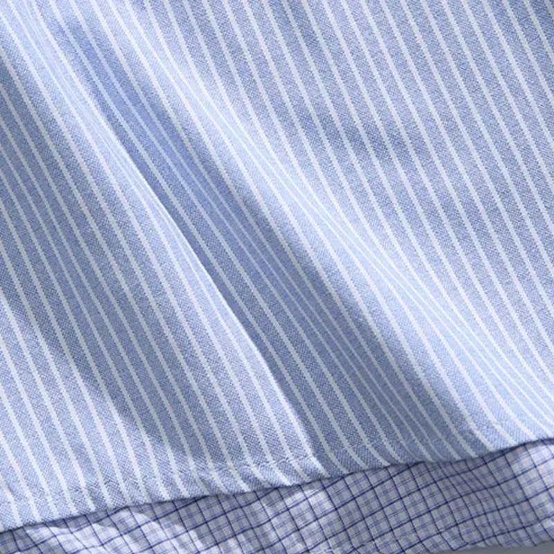 Simple Loose Cotton Blended Fabric Shirt-6