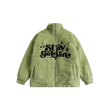 Round Neck Loose Street Fashionable Windproof Jacket
