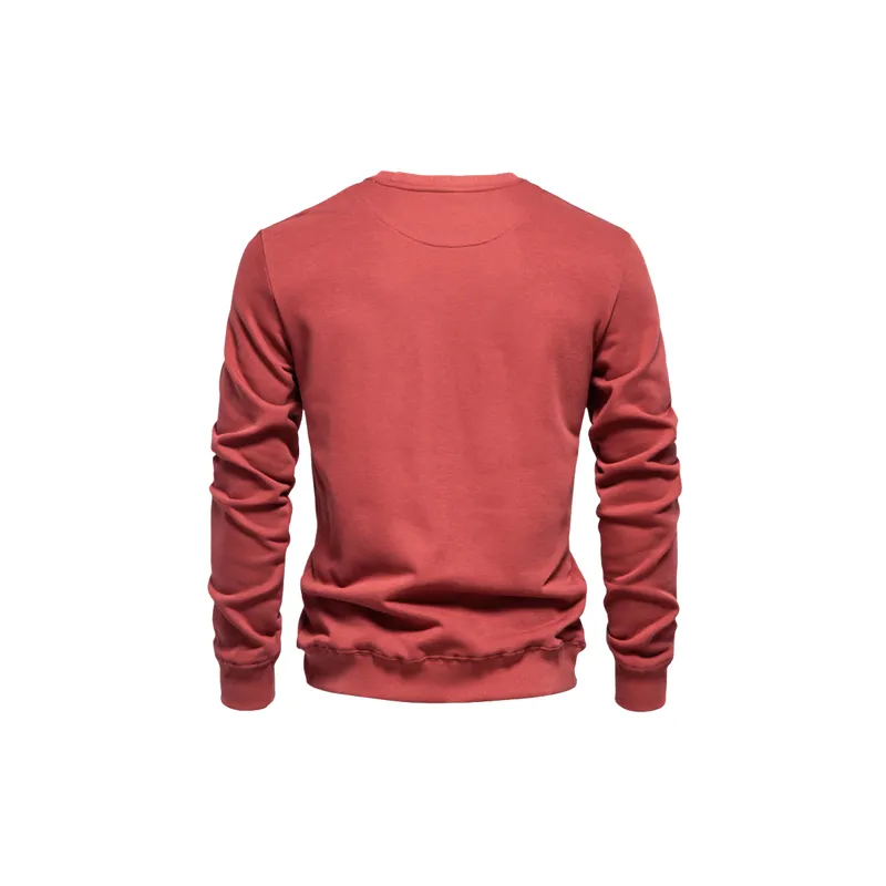 Plain Loose Sweatshirt-1