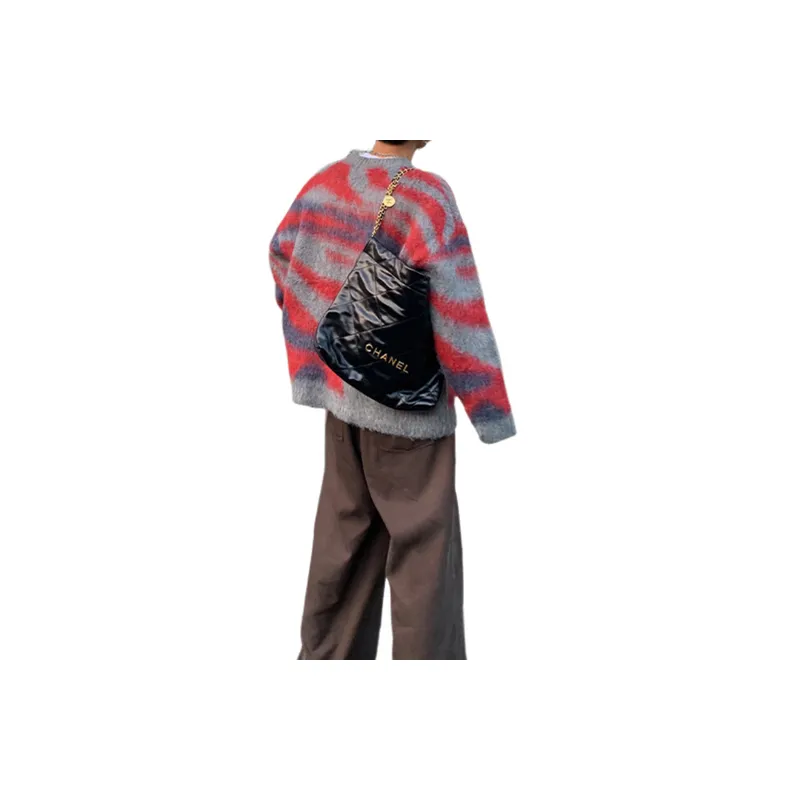 Funky Loose Gauze Sweater-1