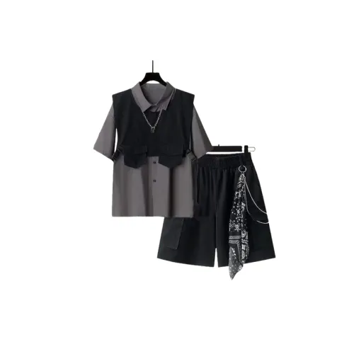 Loose Painting Three Piece Suit