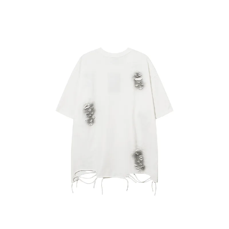 Street Loose Cotton T Shirt-1