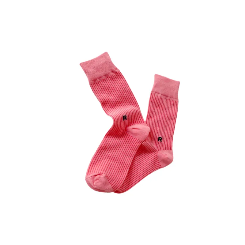 Basics Simple Cotton Mid Calf Sock-13