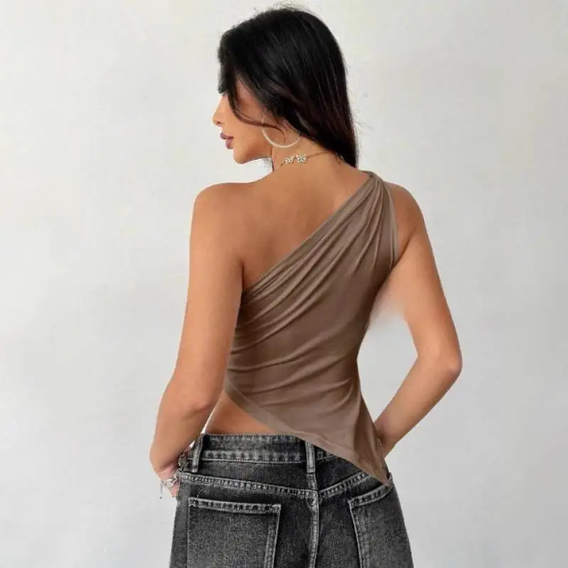 Fashion Casual Polyester Vest Women-4