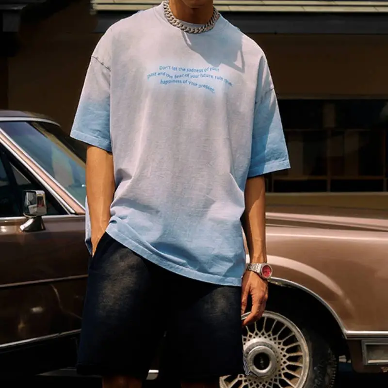 Retro Street Cotton T Shirt-10