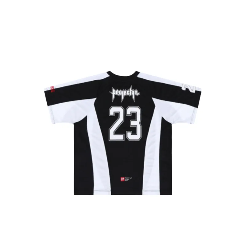 Patchwork Loose Retro Jersey-1