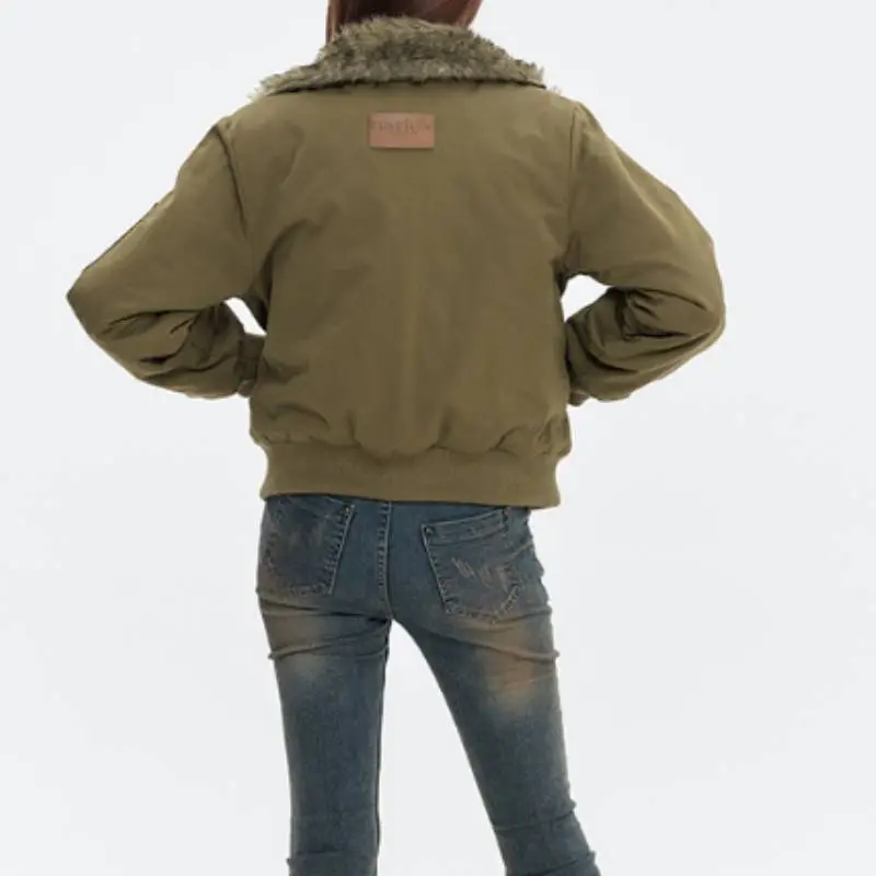 Sheepskin Down Jacket-3
