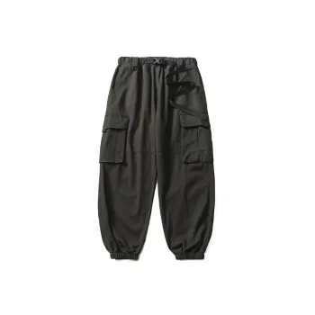 Solid Color Casual Pants