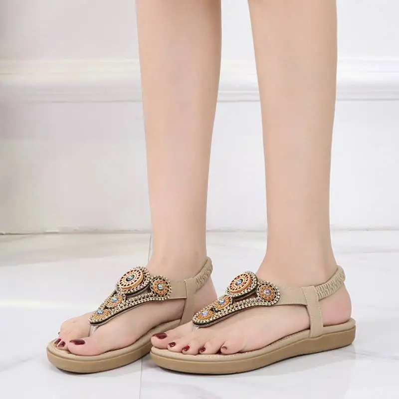 Fashionable Simple Roman Sandals-1