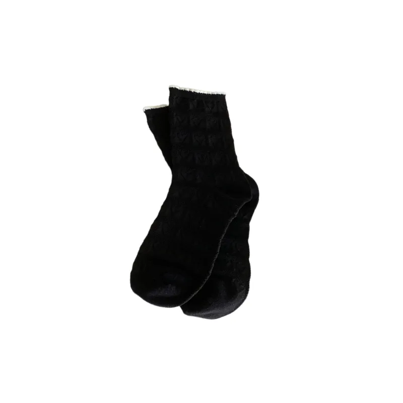 Cute Fashionable 100% Cotton Mid Calf Sock-0