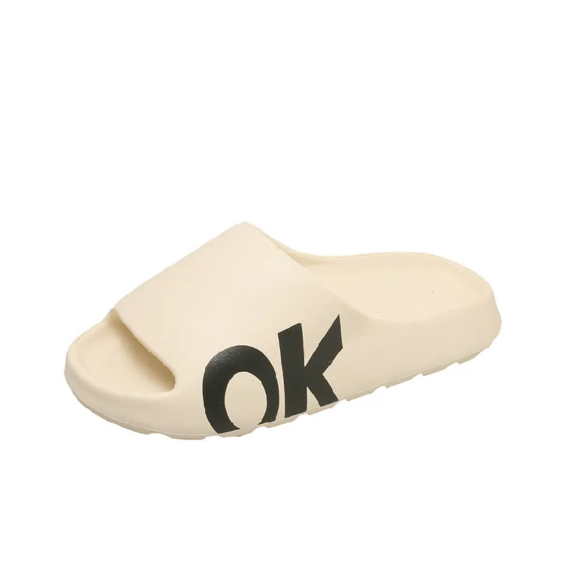 Casual Letter Flip Flops-3