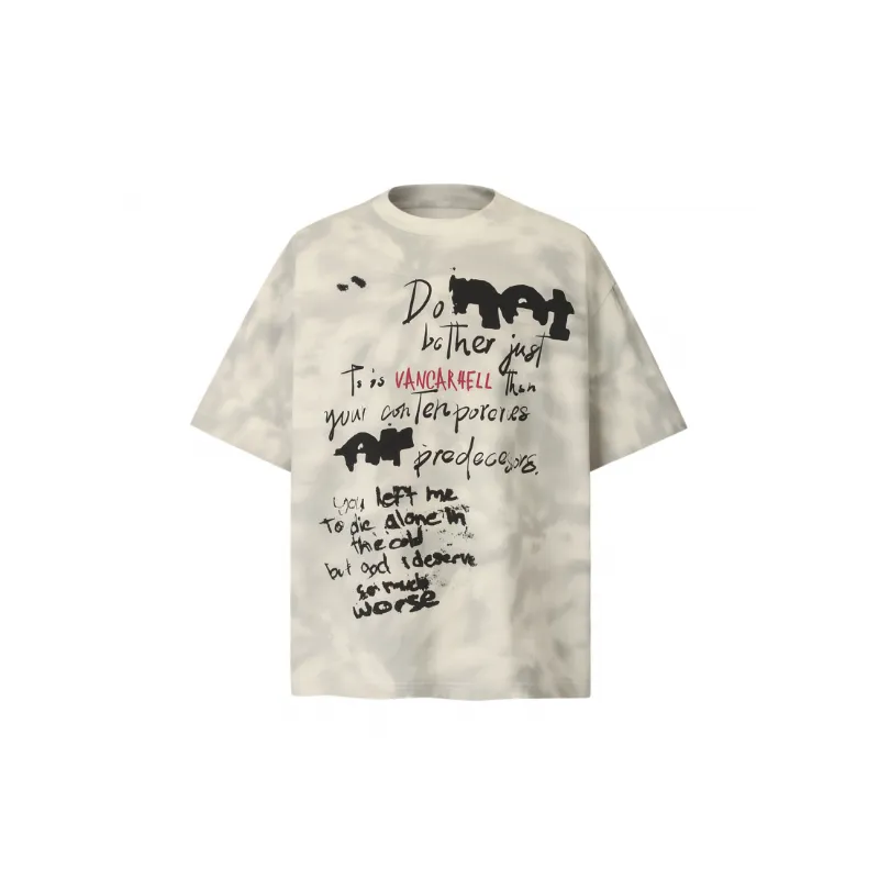 Street Loose 100% Cotton T Shirt-0