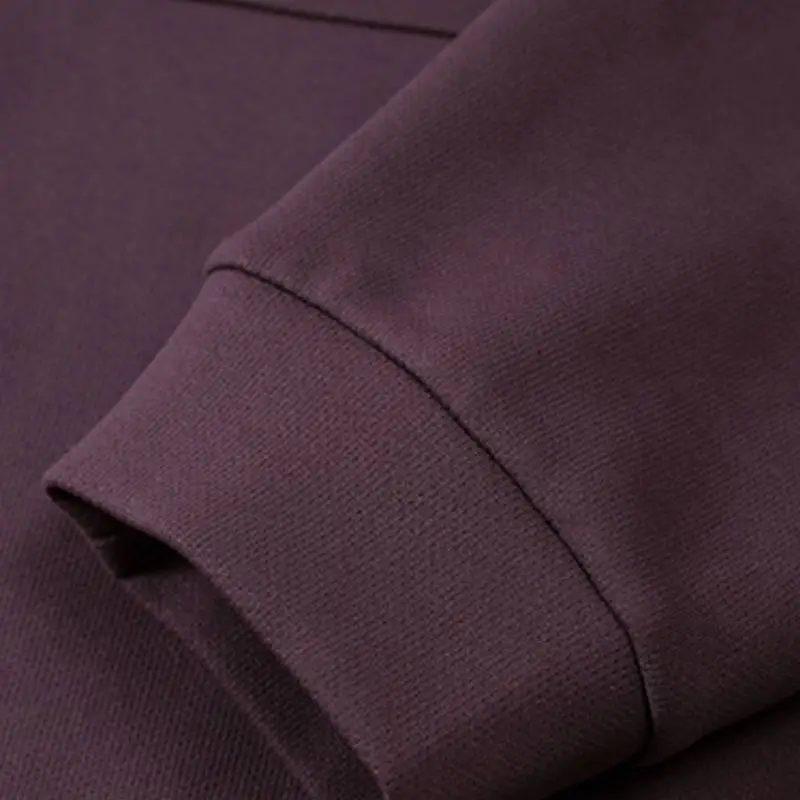 Plain Simple Polyester Sweatshirt-7