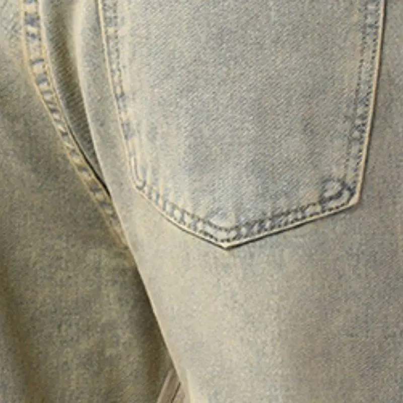 Retro Washed Jeans-5