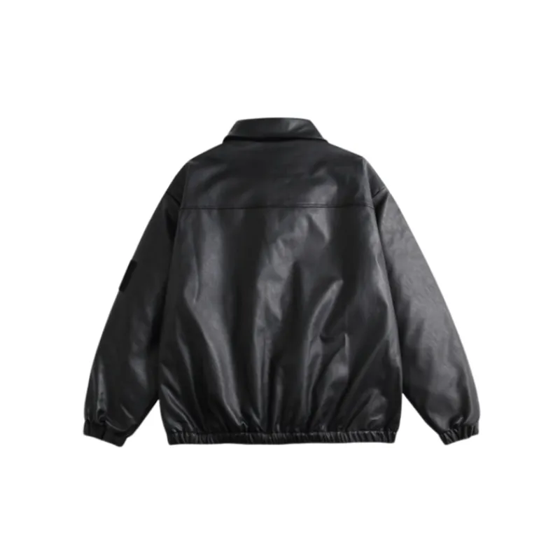 Stand Collar Cotton padded Coat-1