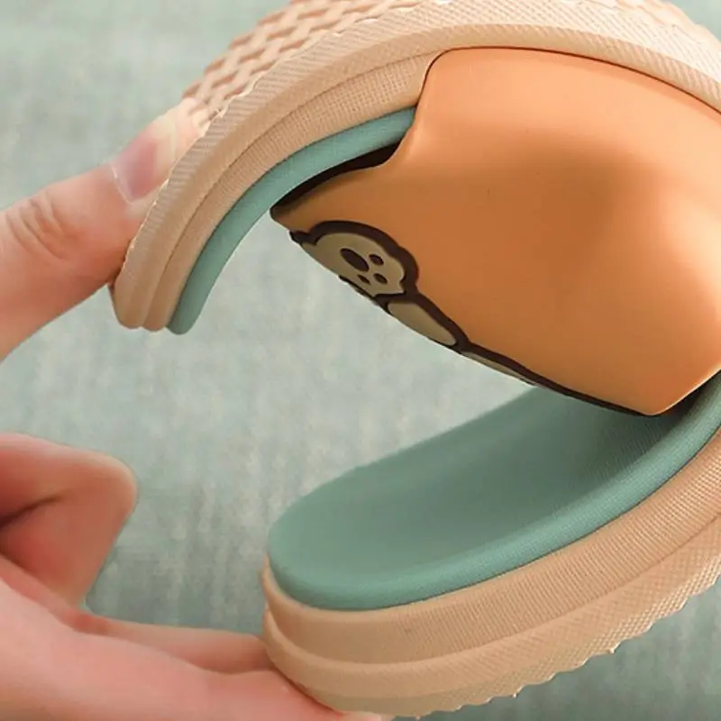 Home Use Cartoon Flip Flops-6