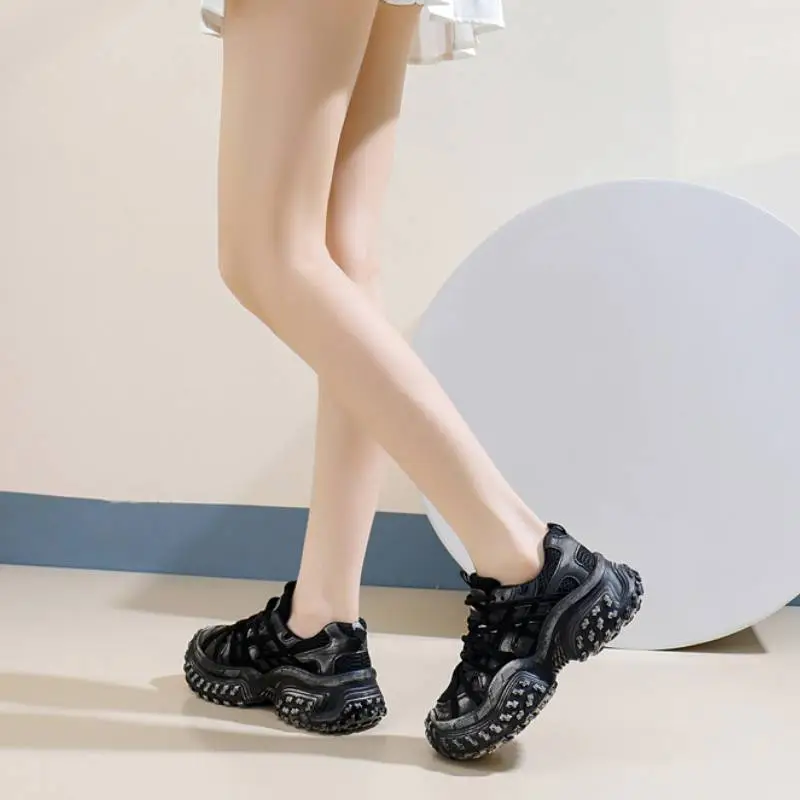 Casual Sporty Chunky Sneakers-4