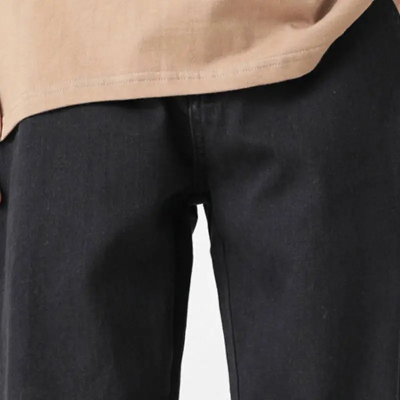 Loose Straight Leg Jeans-3