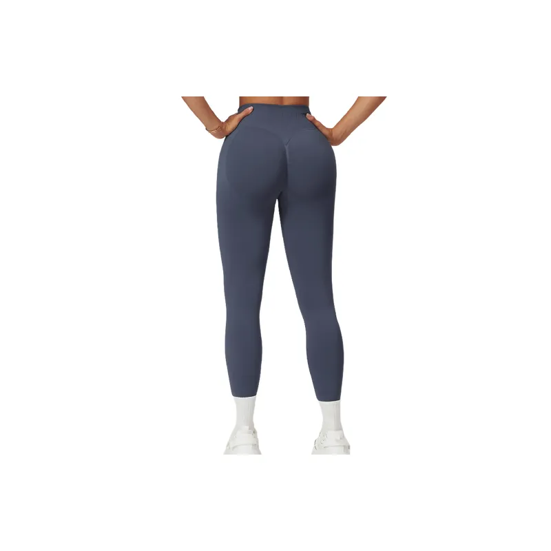 Plain Sporty Leggings Women-5