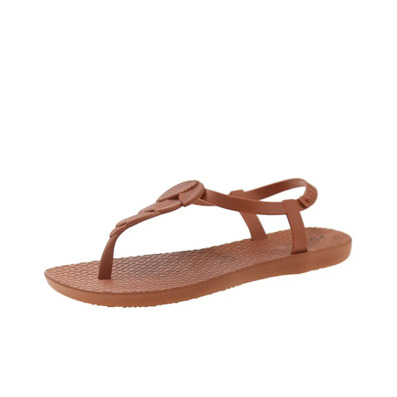 Fashionable Plain Beach Sandals-2