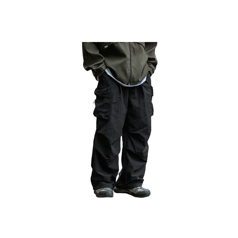 Fashion Loose Cargo Pants-2