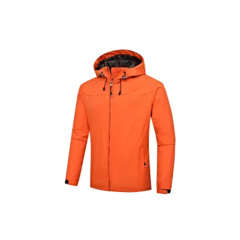 Sporty Loose Polyester Outdoor Jacket