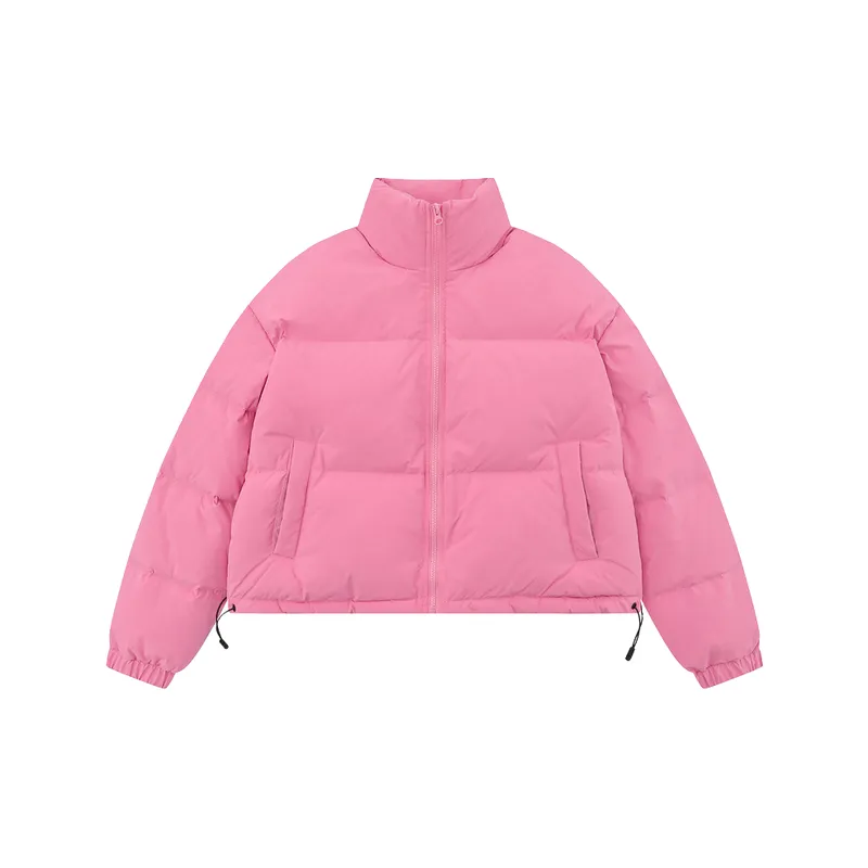 Fashionable Loose Quilted Jacket Women-8