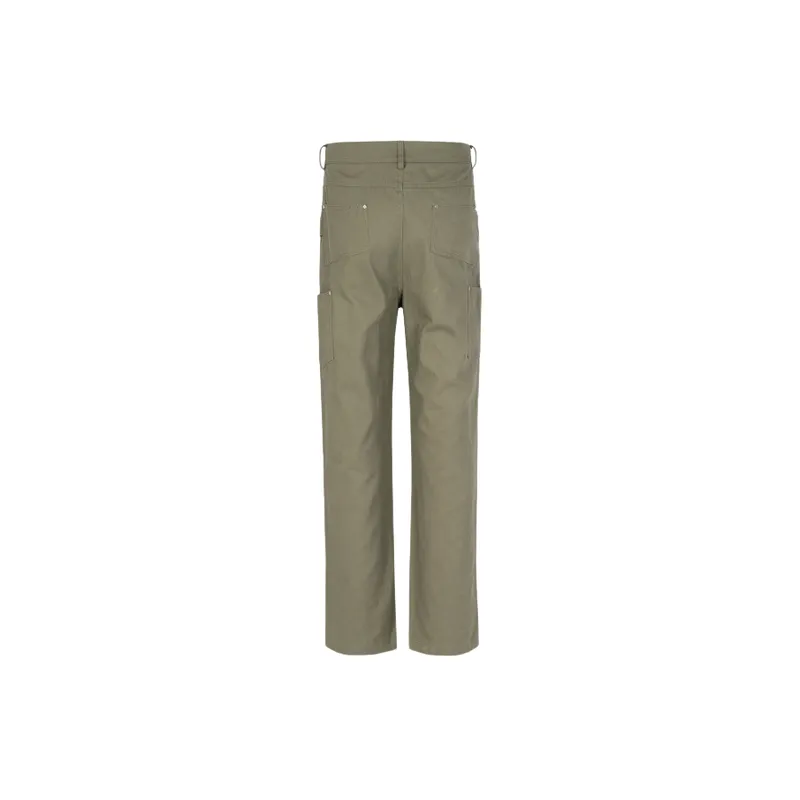 Casual Straight Leg Cargo Pants-1