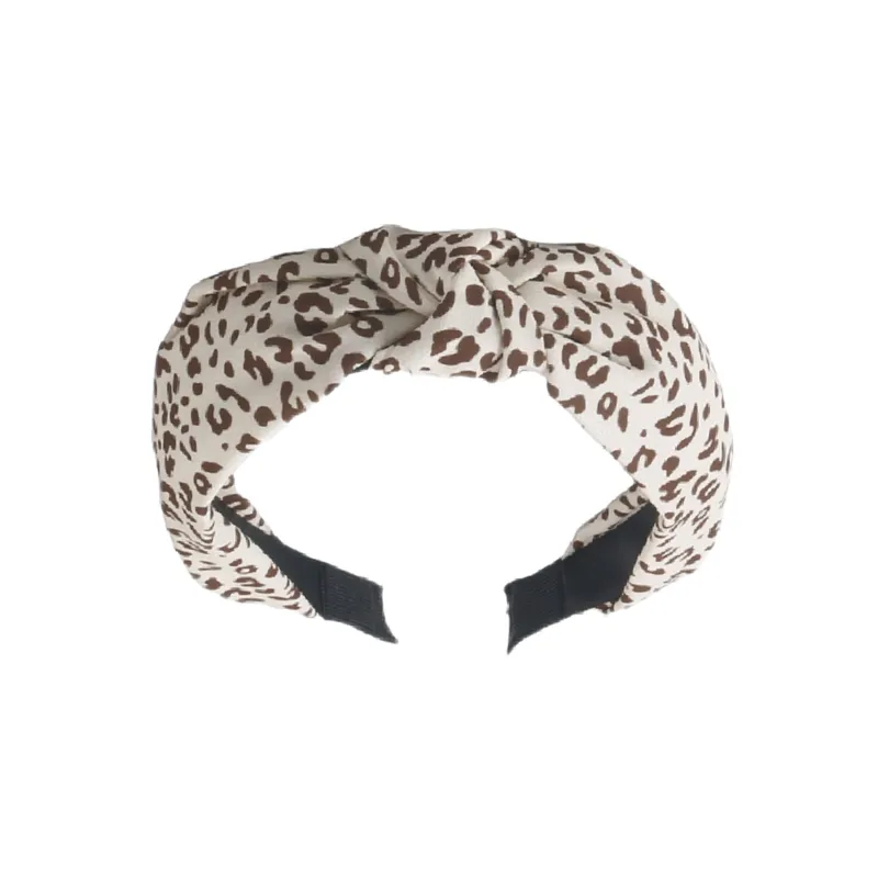 Leopard Print Plain Hair Clasp-0