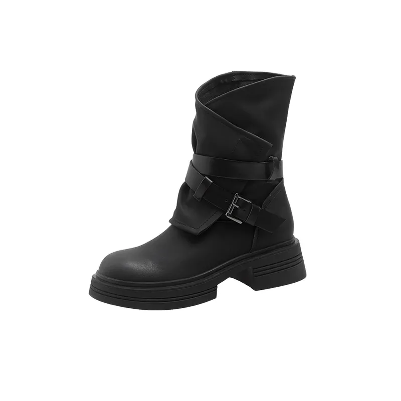 Retro Fashionable Ankle Boots-10