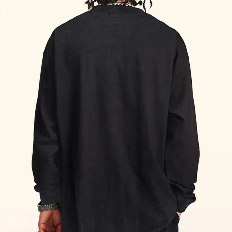 Street Washed 100% Cotton T Shirt-3