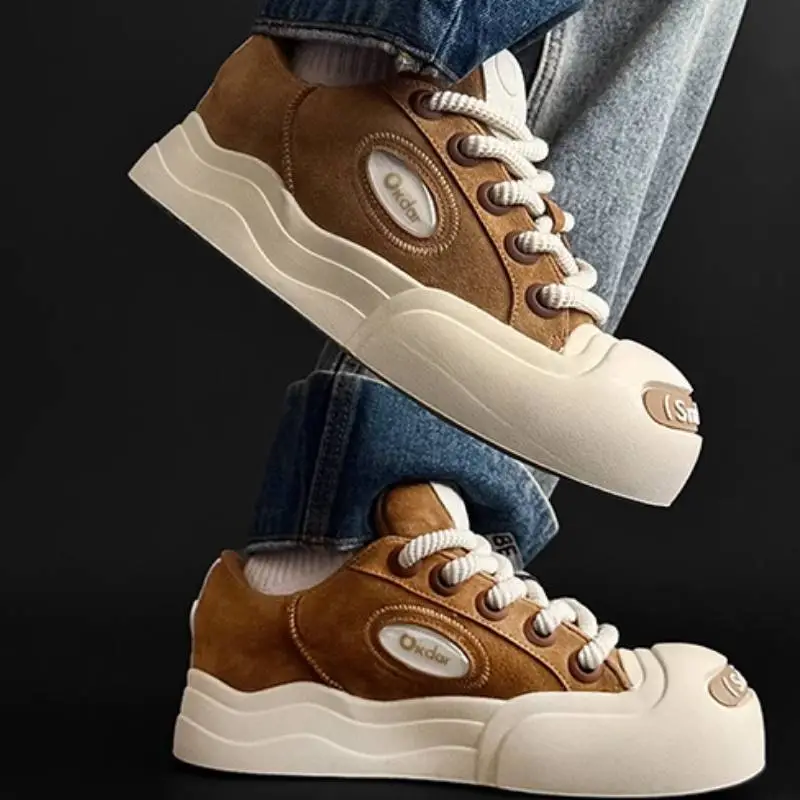 Casual Sporty Skateboarding Shoes-5